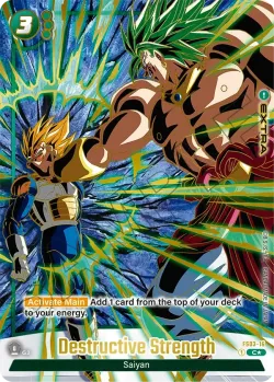 Destructive Strength #FS03-16 · Dragon Ball Super: Fusion world