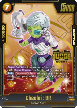 Cheelai : BR #FS04-09 · Dragon Ball Super: Fusion world