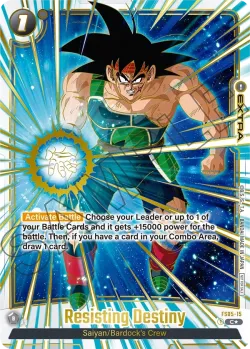 Resisting Destiny #FS05-15 · Dragon Ball Super: Fusion world