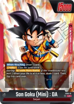 Son Goku (Mini) : DA #FS06-01 · Dragon Ball Super: Fusion world