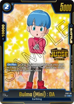 Bulma (Mini) : DA #FS07-06 · Dragon Ball Super: Fusion world
