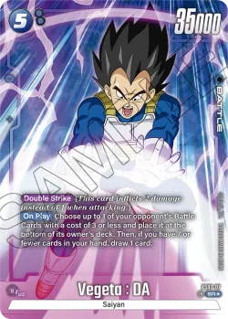 Vegeta : DA #FS07-07 · Dragon Ball Super: Fusion world
