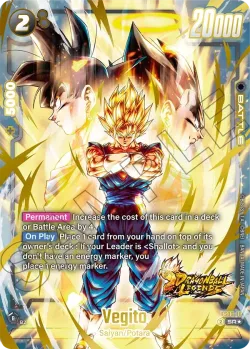 Vegito #FS09-16 · Dragon Ball Super: Fusion world