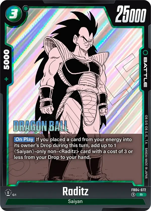 Raditz 「FB04-072-p3」「EN」