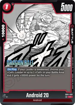Android 20 #SB01-008 · Dragon Ball Super: Fusion world