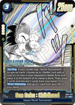 Son Goku : Childhood #SB01-018 · Dragon Ball Super: Fusion world