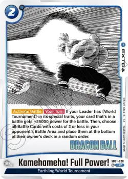 Kamehameha! Full Power! #SB01-020 · Dragon Ball Super: Fusion world