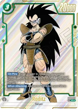 Raditz #SB01-026 · Dragon Ball Super: Fusion world