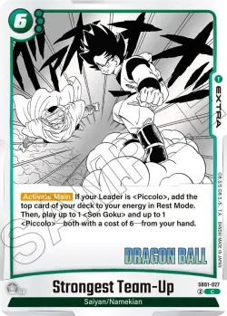 Strongest Team-Up #SB01-027 · Dragon Ball Super: Fusion world