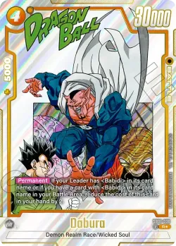 Dabura #SB01-030 · Dragon Ball Super: Fusion world