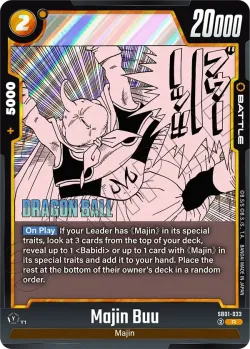 Majin Buu #SB01-033 · Dragon Ball Super: Fusion world