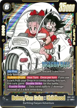 Bulma/Son Goku : Childhood 「SB01-057」「EN」