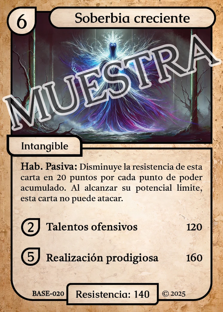 Soberbia creciente 「BASE 020/183」「ES」