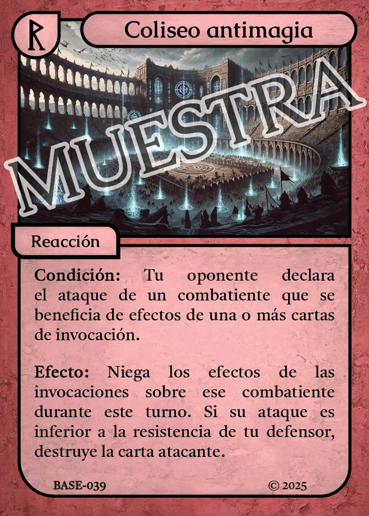 Coliseo antimagia 「BASE 039/183」「ES」