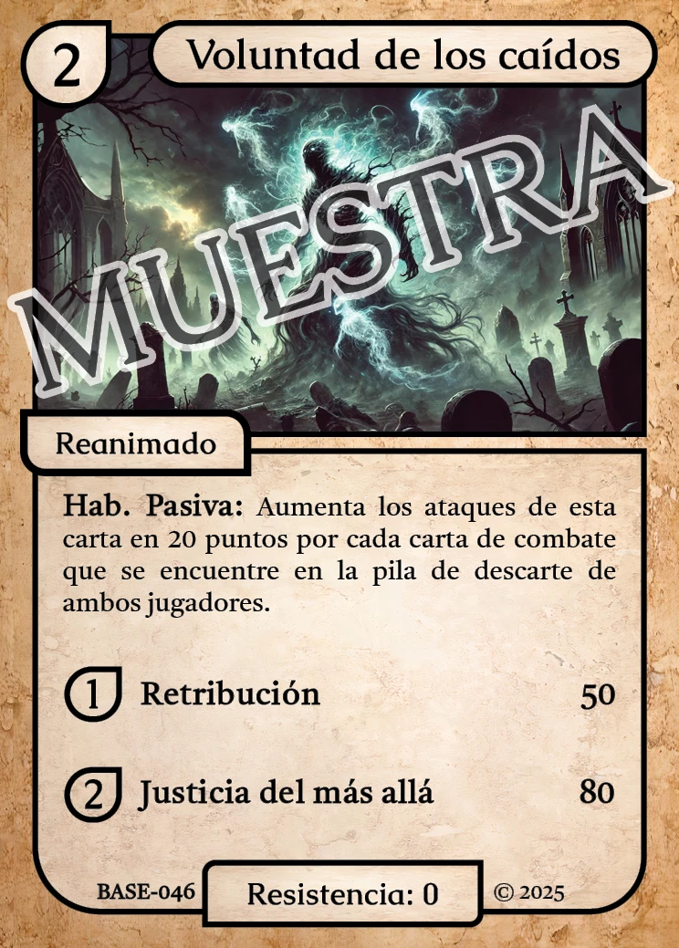 Voluntad de los caídos 「BASE 046/183」「ES」