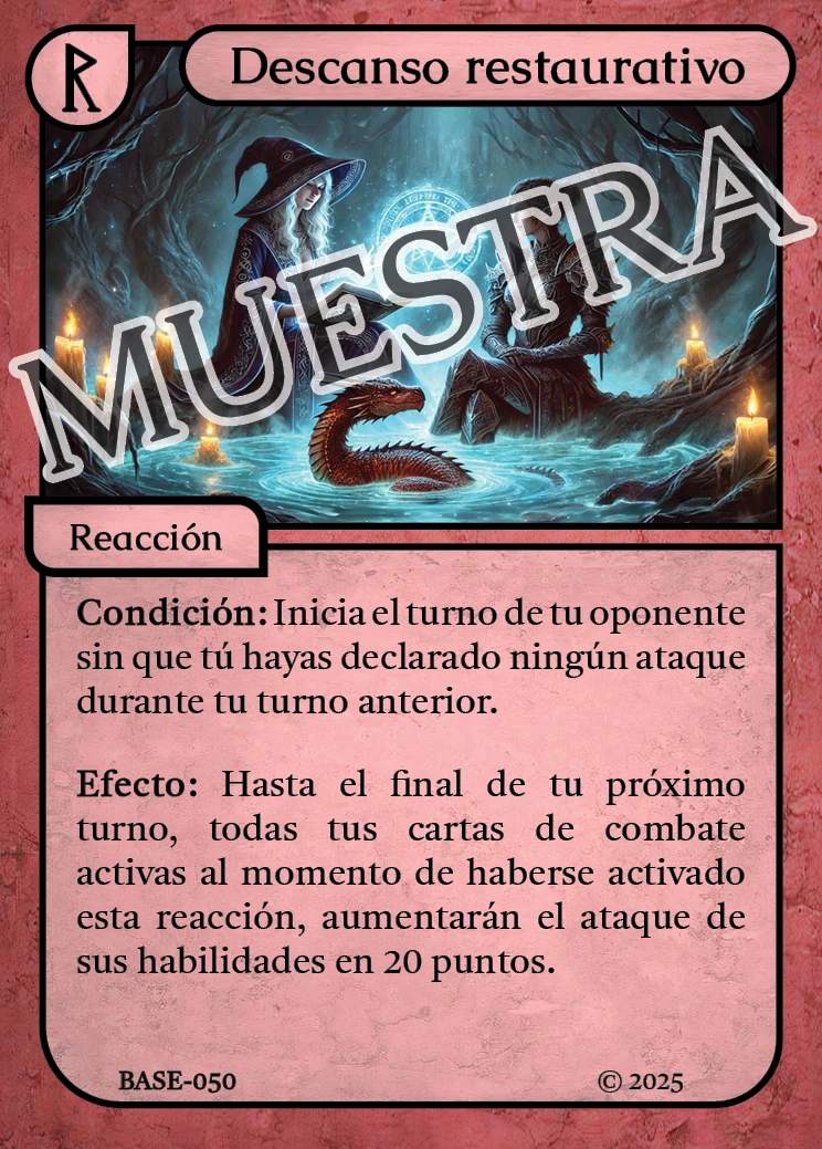 Descanso restaurativo 「BASE 050/183」「ES」