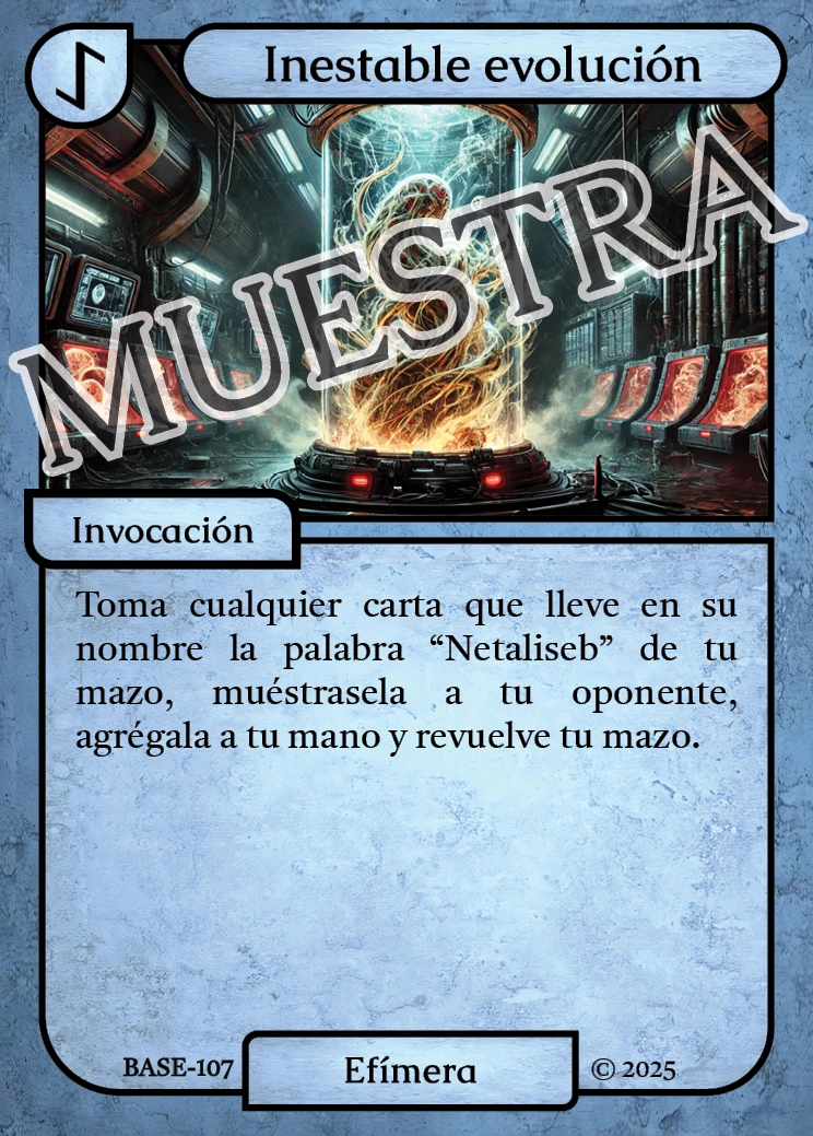 Inestable evolución 「BASE 107/183」「ES」