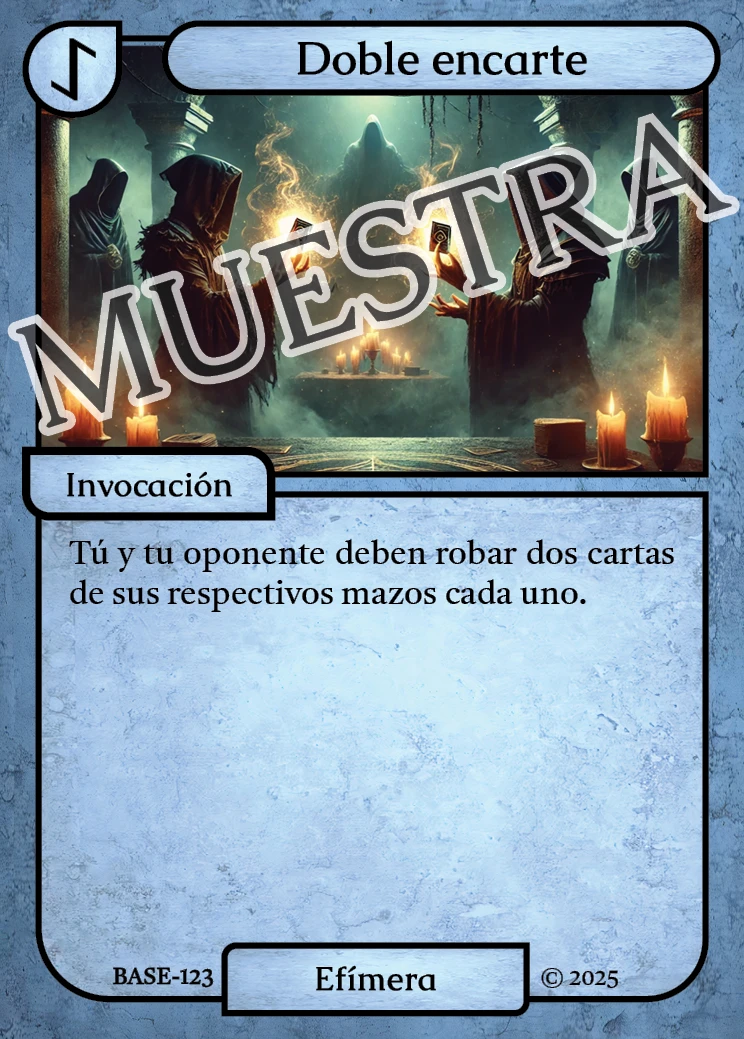 Doble encarte 「BASE 123/183」「ES」