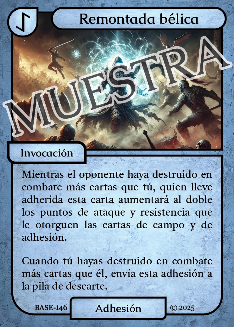 Remontada bélica 「BASE 146/183」「ES」