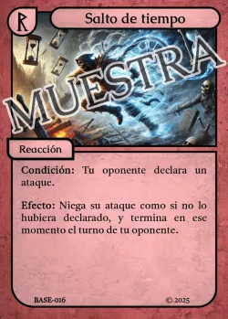 Salto de tiempo 「BASE 016/183」「ES」