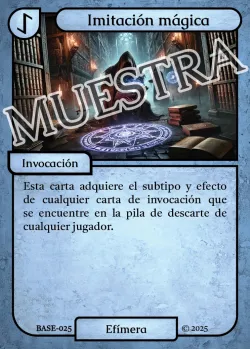 Imitación mágica 「BASE 025/183」「ES」