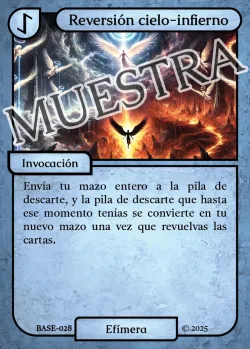 Reversión cielo-infierno 「BASE 028/183」「ES」