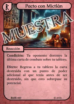 Pacto con Mictlán #BASE-057 · Eliria