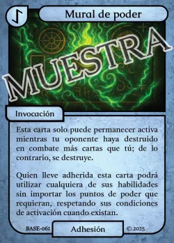 Mural de poder #BASE-061 · Eliria