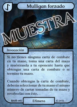 Mulligan forzado #BASE-067 · Eliria