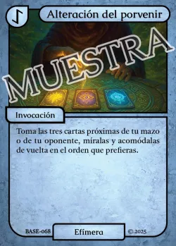 Alteración del porvenir #BASE-068 · Eliria
