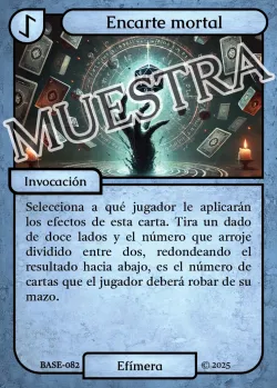 Encarte mortal #BASE-082 · Eliria