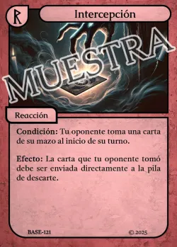 Intercepción 「BASE 121/183」「ES」