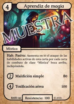 Aprendiz de magia 「BASE 142/183」「ES」
