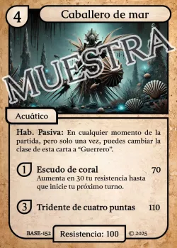 Caballero de mar 「BASE 152/183」「ES」