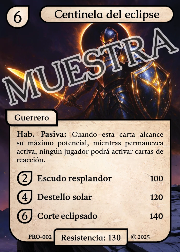 Centinela del eclipse 「PROMO 002/006」「ES」