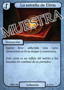 La estrella de Eliria 「PROMO 001/006」「ES」