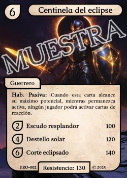Centinela del eclipse 「PROMO 002/006」「ES」