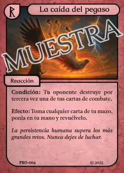 La caída del pegaso 「PROMO 004/006」「ES」