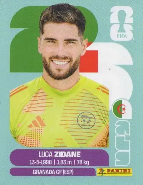 Luca Zidane 「ALG02IN」 · FIFA World Cup 2026