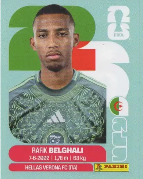 Rafik Belghali 「ALG04IN」 · FIFA World Cup 2026