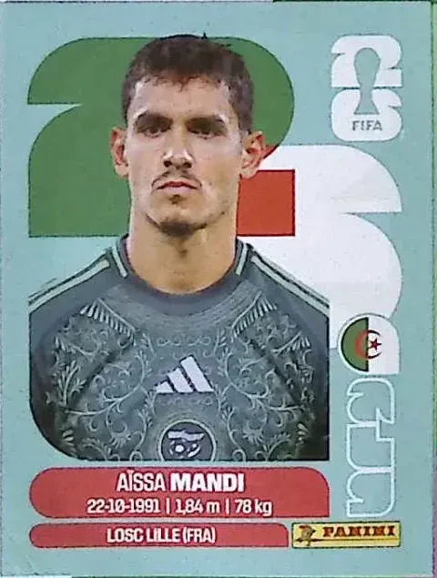 MANDI Aissa 「ALG07」 · FIFA World Cup 2026