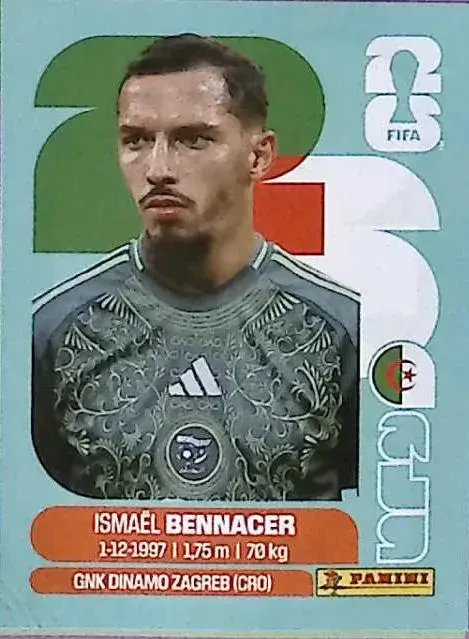 BENNACER Ismael 「ALG08」 · FIFA World Cup 2026