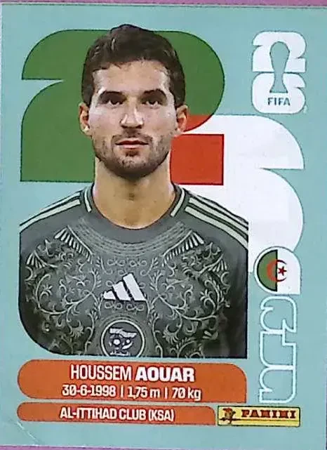 AOUAR Houssem 「ALG09」 · FIFA World Cup 2026