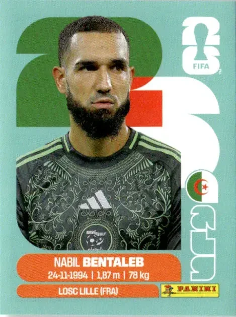 BENTALEB Nabil 「ALG12」 · FIFA World Cup 2026
