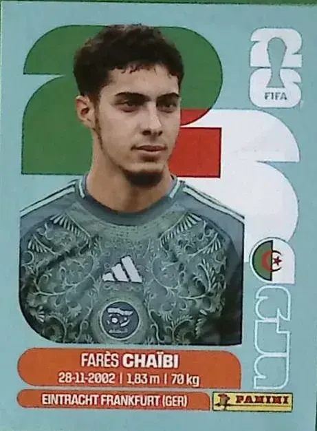 CHAIBI Farès 「ALG14」 · FIFA World Cup 2026