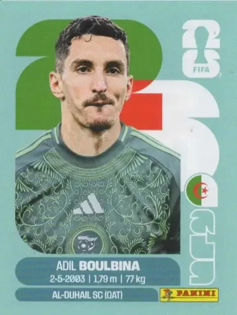 Adil Boulbina 「ALG16IN」 · FIFA World Cup 2026