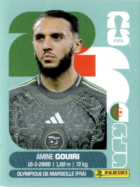 GOUIRI Amine 「ALG18」 · FIFA World Cup 2026