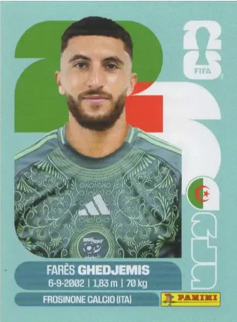 Fares Ghedjemis 「ALG19IN」 · FIFA World Cup 2026