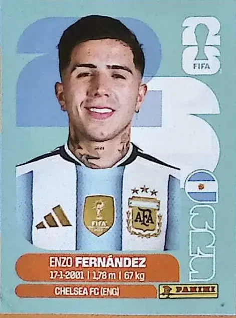FERNANDEZ Enzo 「ARG08」 · FIFA World Cup 2026