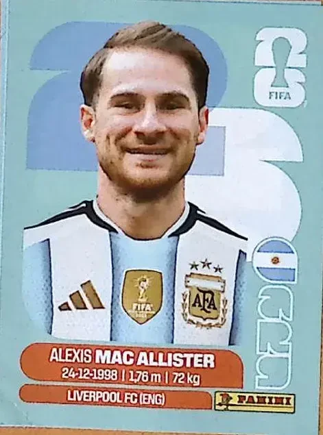 MAC ALLISTER Alexis 「ARG09」 · FIFA World Cup 2026